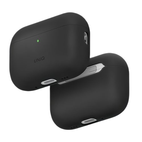 Силиконовый чехол с ремешком Uniq Lino для AirPods Pro 3